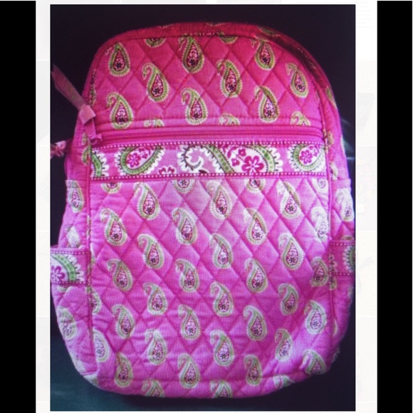 Vera Bradley Handbags - Vera Bradley Bermuda Pink Backpack